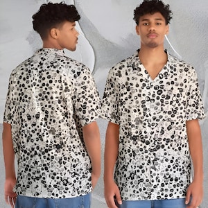 Evil Smiley Face Hawaiian Shirt: Tropical Aloha Shirt