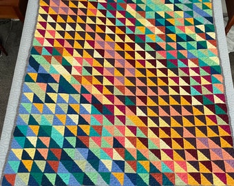 Temperature Blanket Squares Crochet Pattern PDF Digital Download