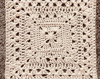 Patron au crochet Ruth Grandma Square PDF