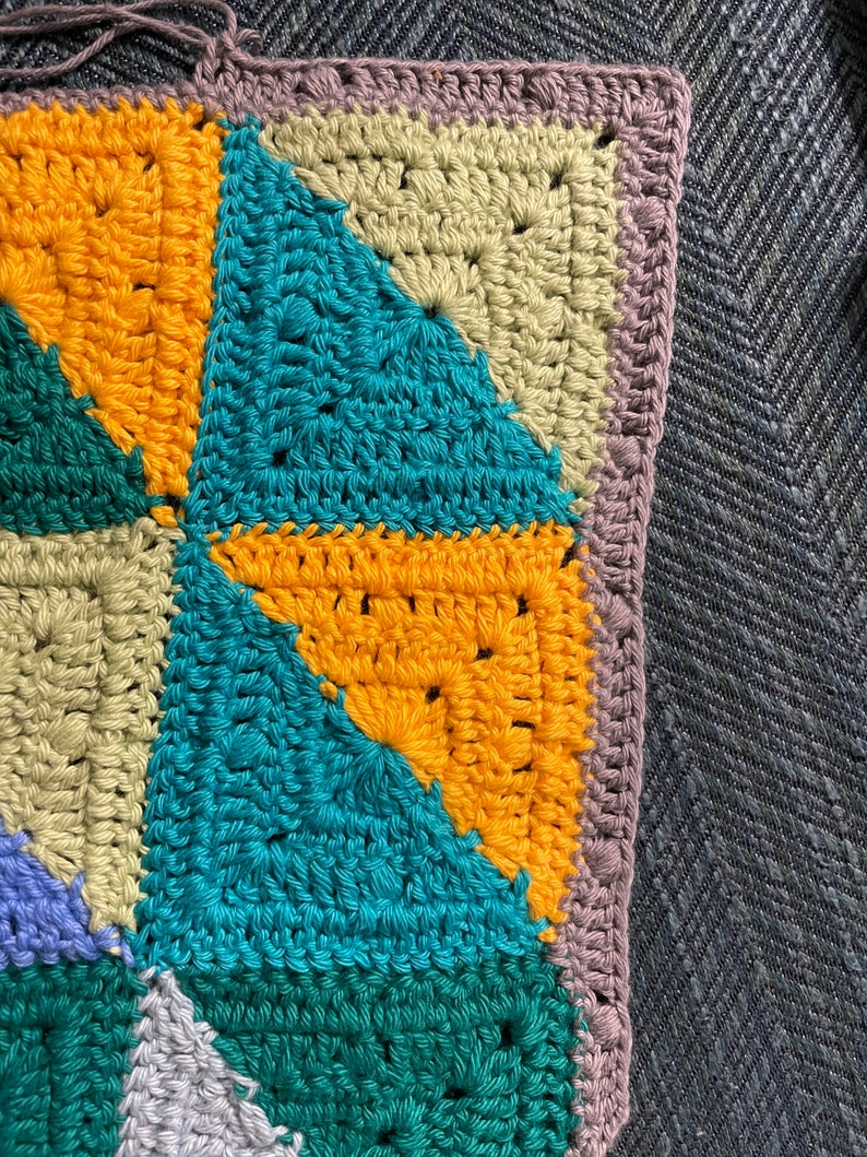 Temperature Blanket Squares Crochet Pattern PDF Digital Etsy