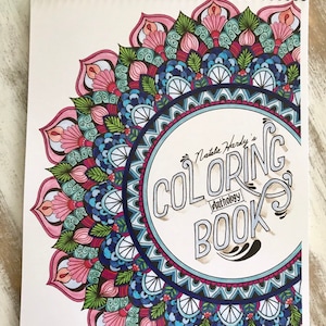 Coloring Book Mandalas Adult Coloring Hand Drawn