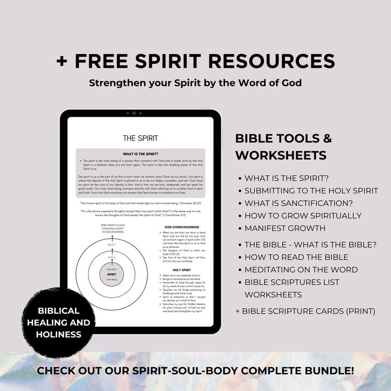 Christian Counseling Worksheet Bible Study Prayer Guide Spiritual Warfare Faith Resource Digital Download Armor of God Kingdom Value Set image 6