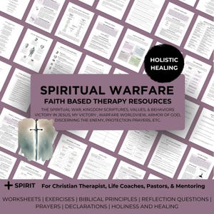 Armatura di Dio, Scheda di lavoro del terapeuta, Spiritualità, Guerra spirituale, Abilità di adattamento al trauma, Spunti cristiani, Diario della fede, Affermazioni