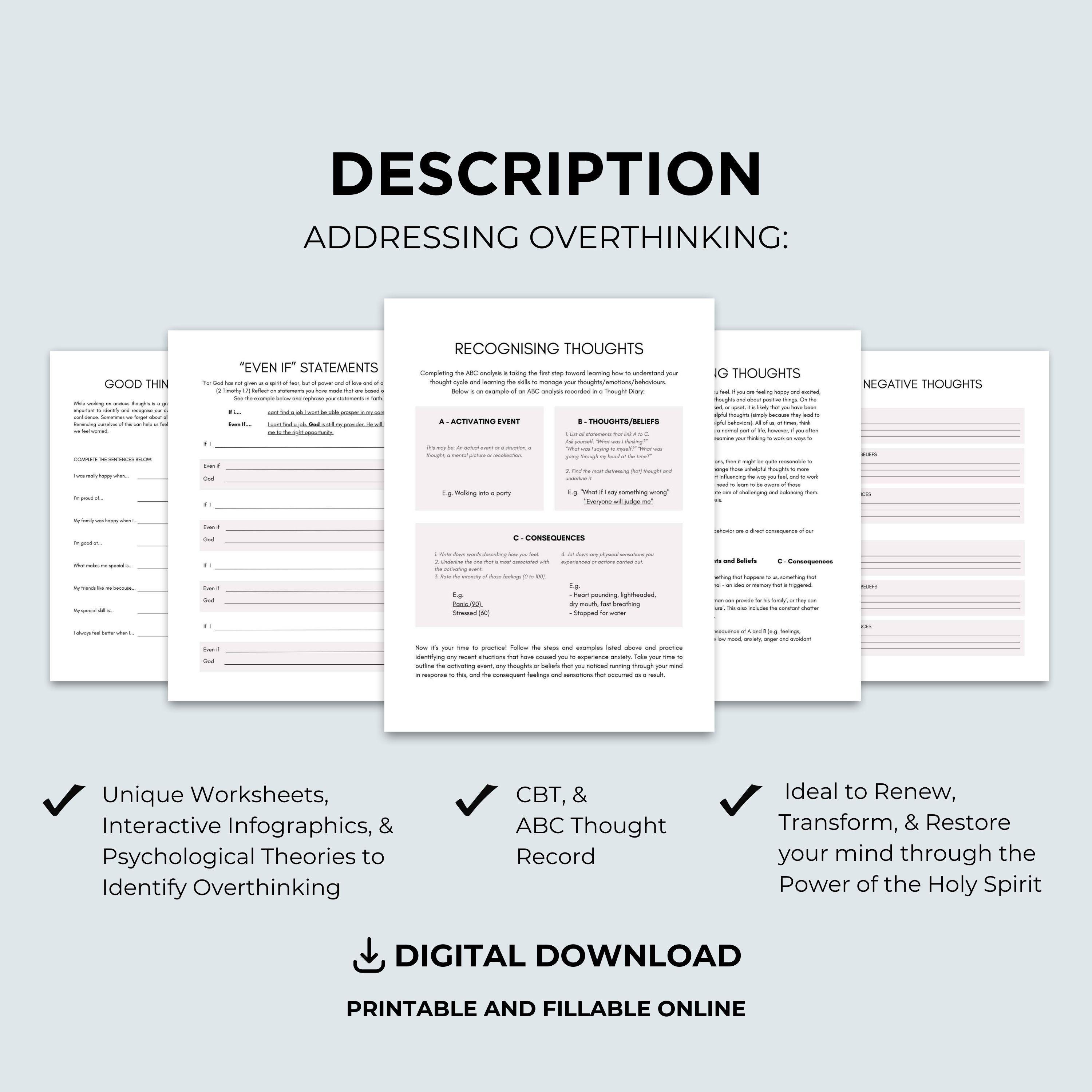 Therapy Patterns Worksheet.pdf Therapy Worksheet Digital Download Template Bundle Pack for Therapist ...