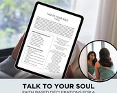 manifesting kit, abundance kit, scripture card, bible study, positive affirmation, vision board, self care, bible cards, Jesus, journal tags