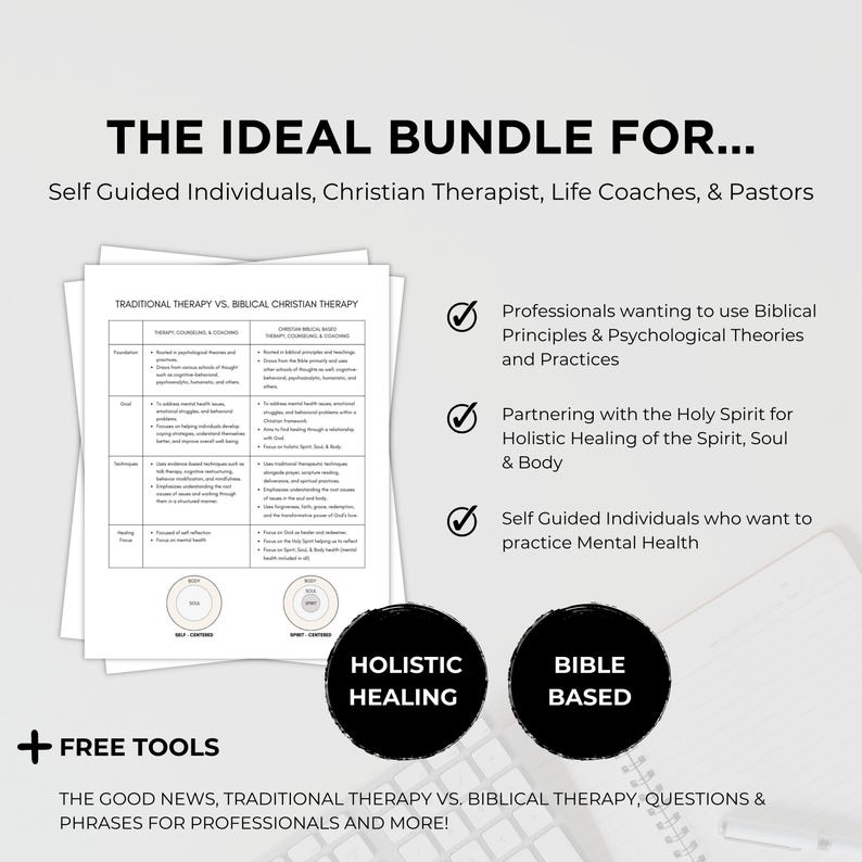 Christian Counseling Worksheet Bible Study Prayer Guide Spiritual Warfare Faith Resource Digital Download Armor of God Kingdom Value Set image 2