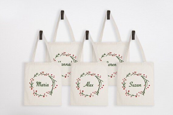 christmas tote bag