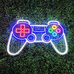 Gamepad Controller Neon Sign