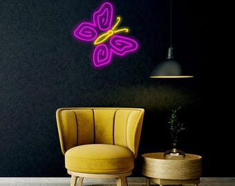 Butterfly Neon Sign