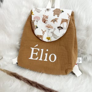 Personalized backpack, back to school bag, nursery bag, gift idea, birth gift