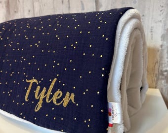Personalized blanket, personalized throw, gift idea, baby gift