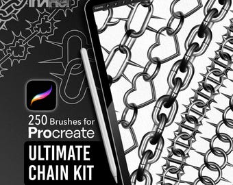 Ultimate Chain Kit – Procreate Brush Pack for Tattoo Artists & Illustrators