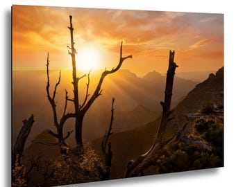 Grand Canyon Sunrise Photography Print: Arizona Landscape Wall Art