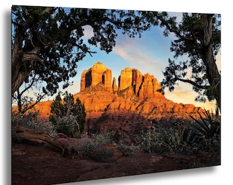 Cathedral Rock, Sedona Photography Print – Arizona Scenic Wall Art