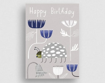 Postcard | Käfer Birthday | Ecofriendly - 100% Recycled paper
