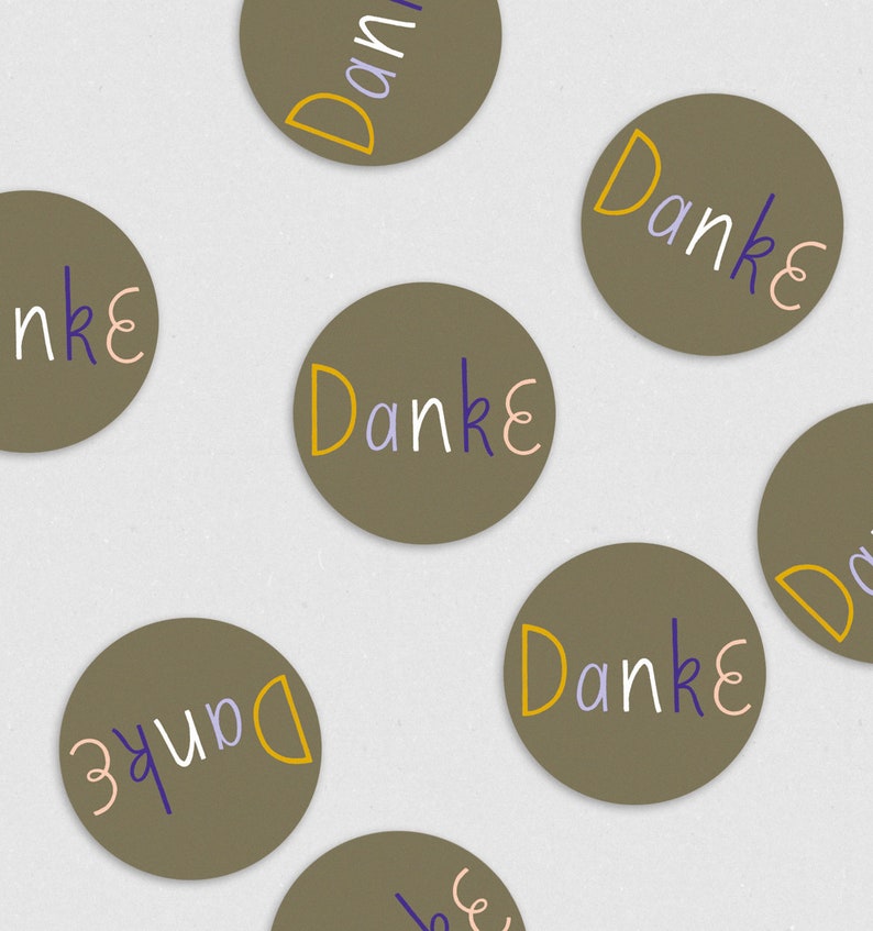 Sticker Set DANKE image 1