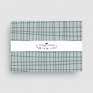 Briefumschlag Set | Lína | Mintgrau