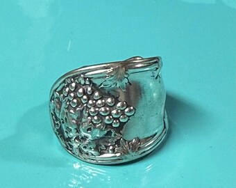 Spoon Ring Grape Themed