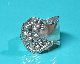 Spoon Ring Floral themed
