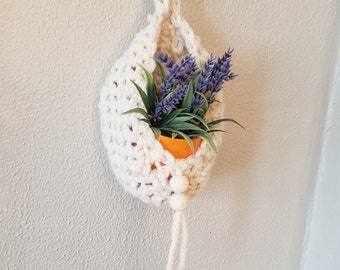 Crochet Hanging Basket