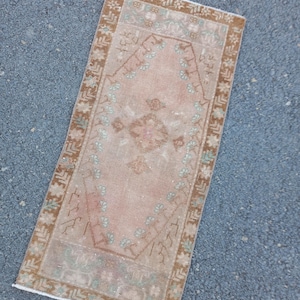 2x4 Rug, Anatolian Wool Rug, Vintage Rug, Turkish Handmade Rug, Kitchen Entryway Bedroom Hallway Rug, Home Decor Rug, 1.8x3.5 feet