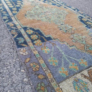 2x4 Rug 2x4 Vintage Rug 2x4 Oushak Rug 2x4 Small Rug Doormat Rug Bathroom Rug Home Decor Rug Handmade Rug Soft Rug Wool 1.9 x 3.8 feet Rugs