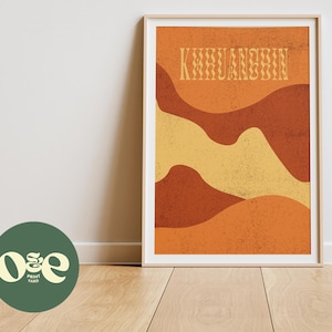 Khruangbin | Wall Art | Digital Print | Music | Band | Sizes: A1-A6