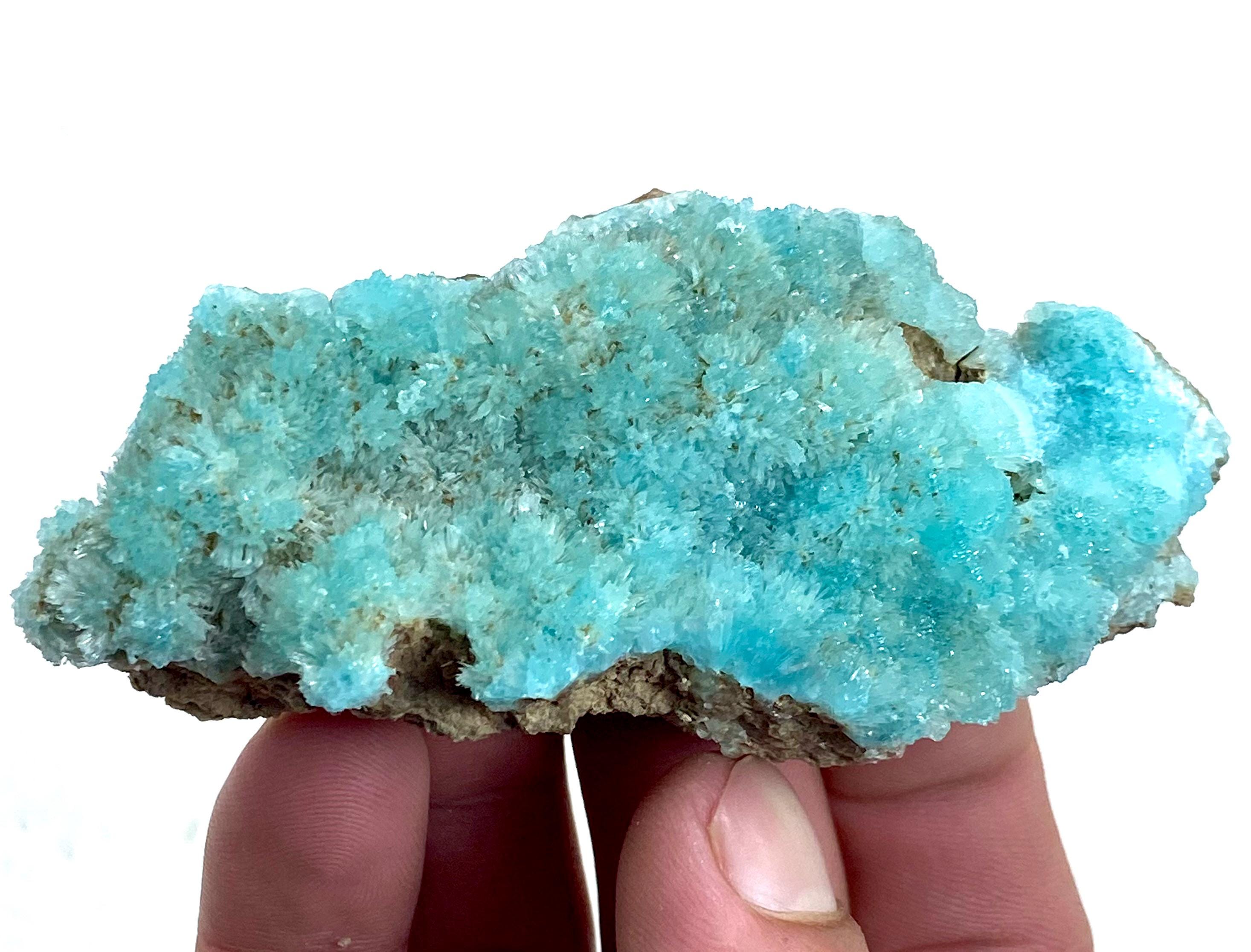 101 grammes de cristaux d'aragonite rares uniques sur matrice d ...