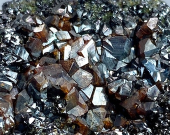 171 Grams Unique Andradite Garnet Crystal from Kharan, Pakistan @ 62x56x34mm/Earthy Home Decor & Display Collectible
