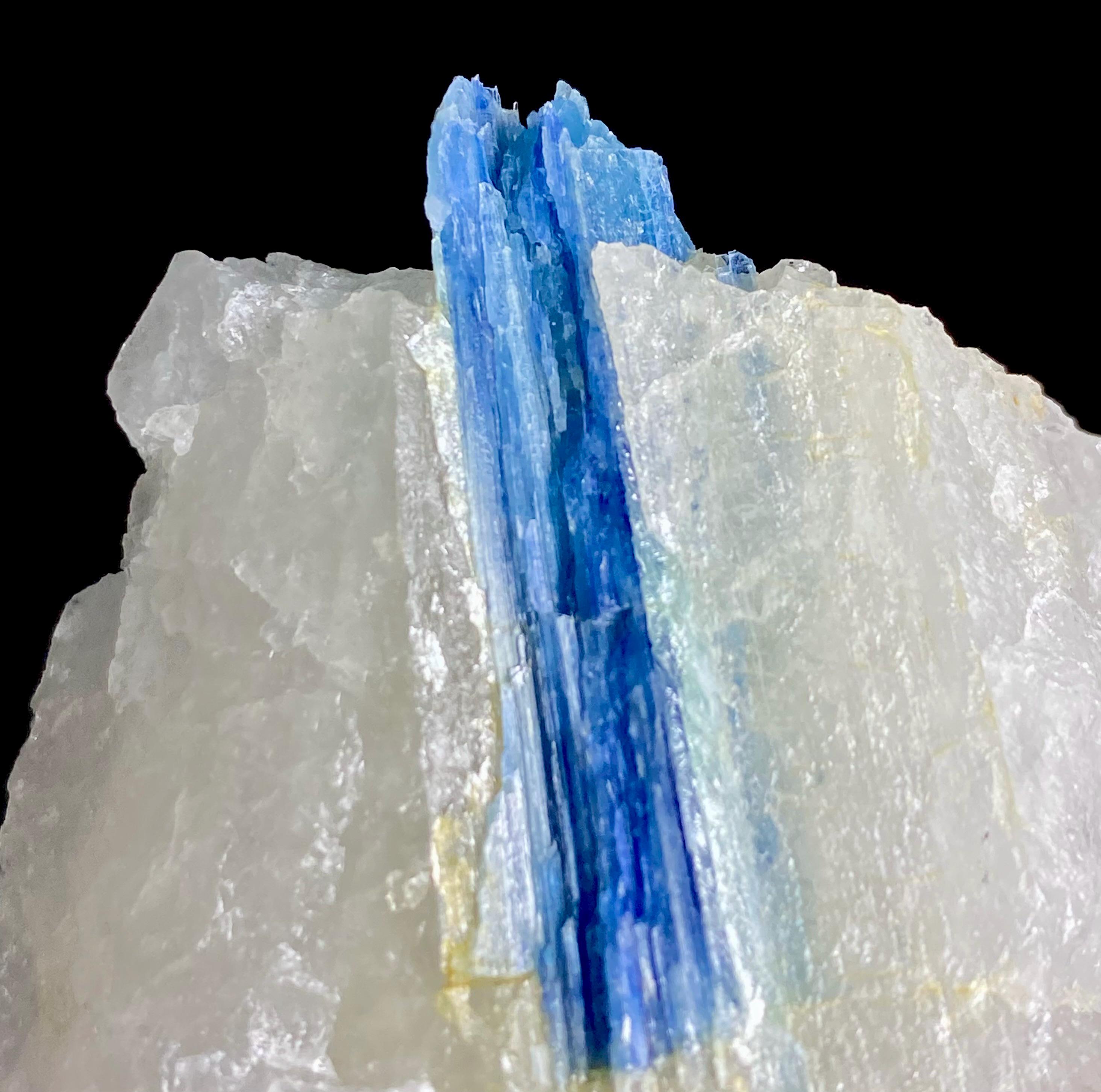 パキスタン産の母岩に埋め込まれたカイヤナイト結晶 – Earthy Decor