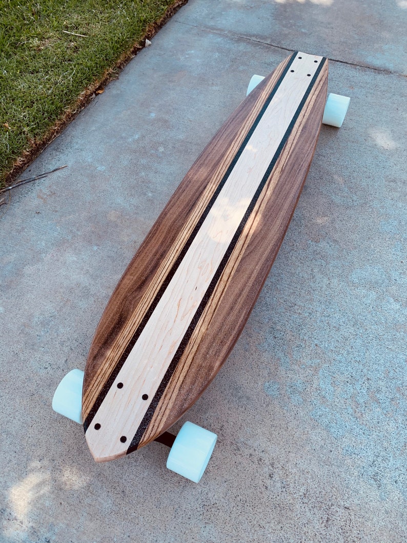 Longboard Custom Made With Various Hardwoods baker Etsy