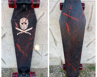 Voorhees Bloody Coffin Croozer Skateboard 30"