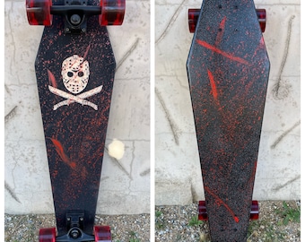 Voorhees Bloody Coffin Croozer Skateboard 30"