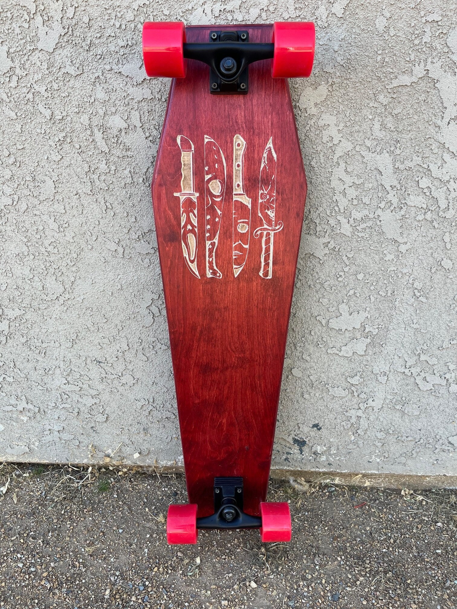 Knives Coffin Croozer Bloody Longboard 36"