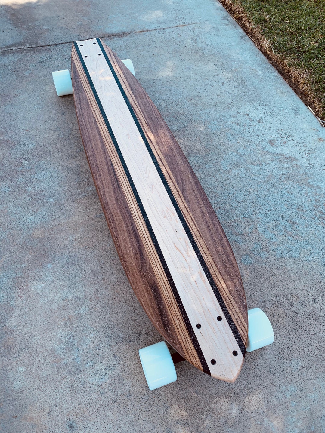 Longboard Custom Made With Various Hardwoods baker Etsy