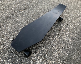 Coffin Croozer Longboard 36"  -  Black with Kicktail