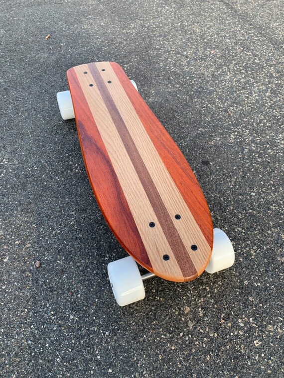 Mini Cruiser Skateboard Solid Wood Board -