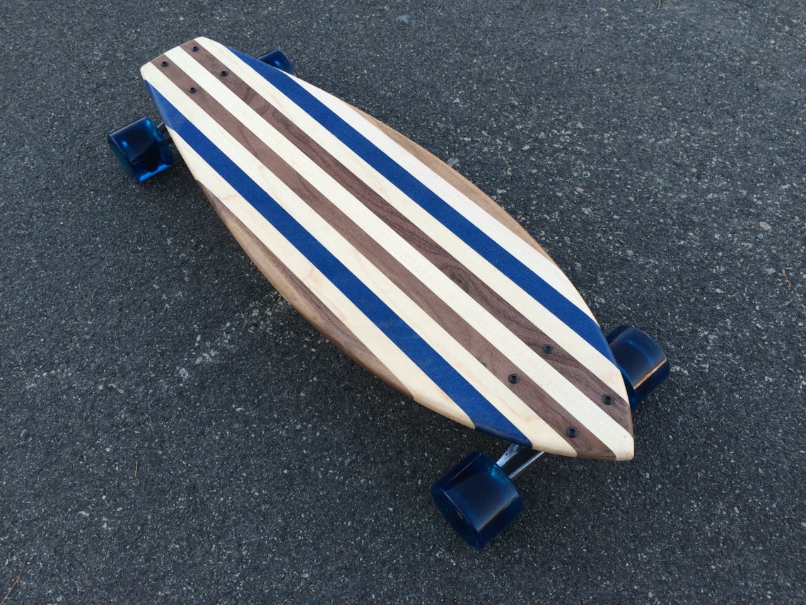 Skateboard Custom Made bluefields Etsy