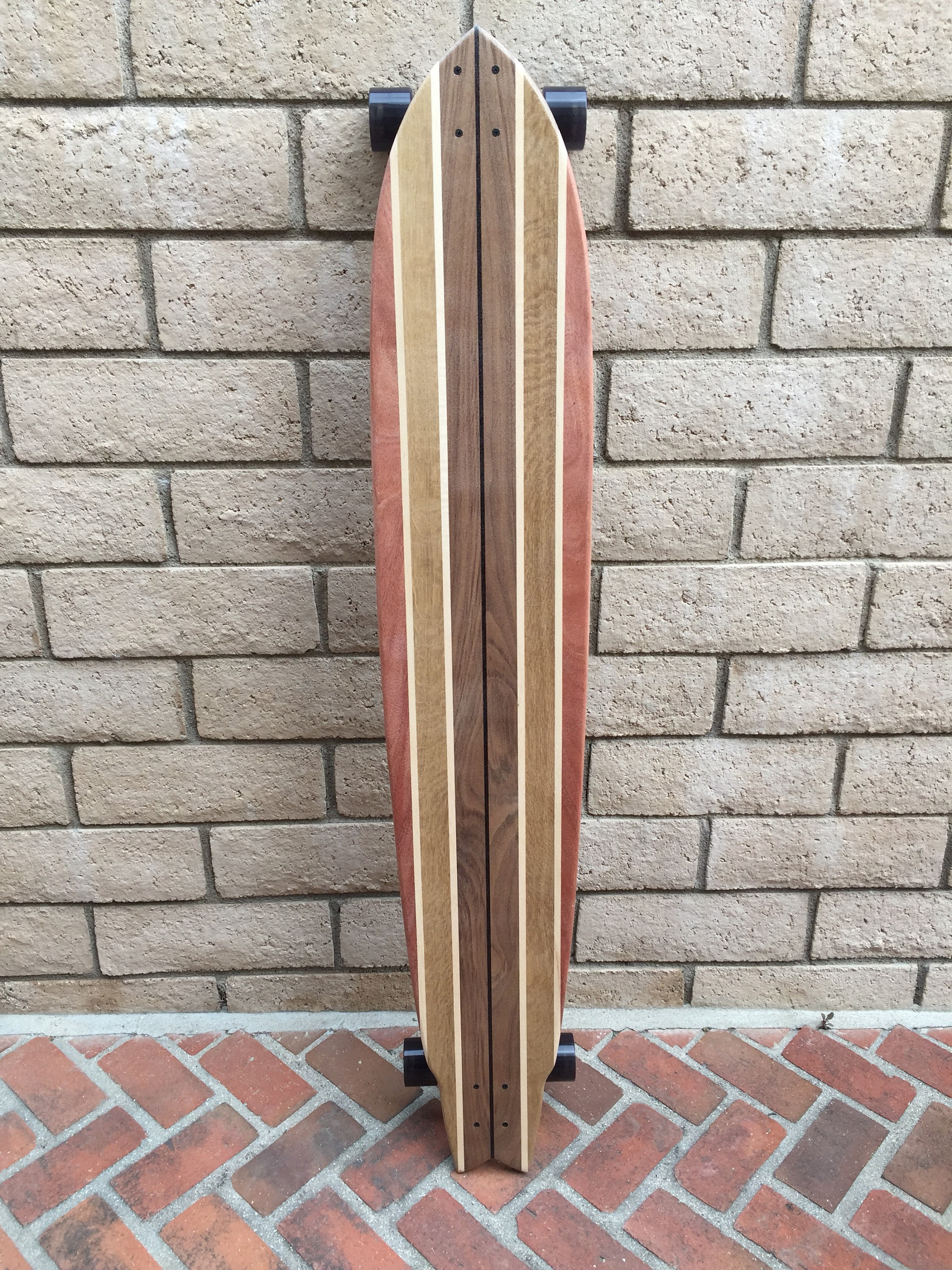 Longboard Wood 60x12 long Beach Etsy