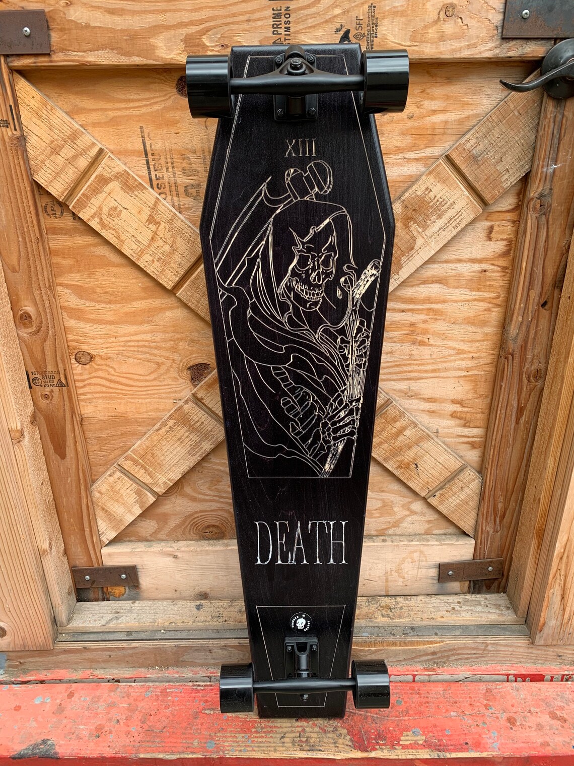 longboard coffin