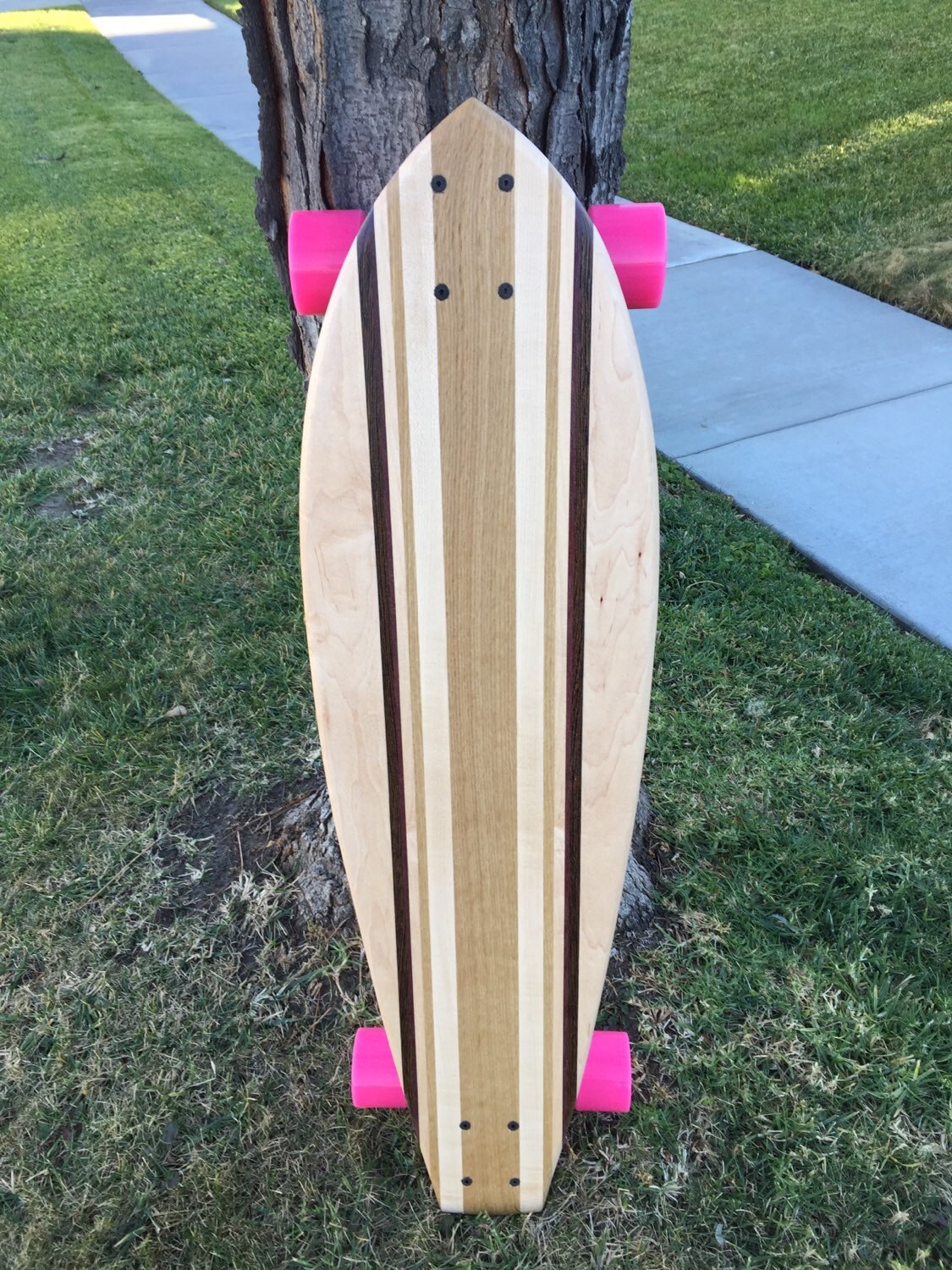 Custom Made Longboard 36x10 Many Woods Etsy