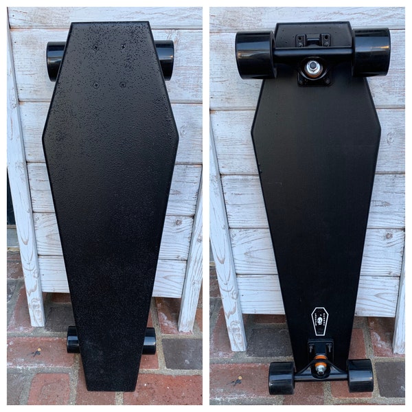 Coffin Croozer Longboard 30" - "Coffin" zwart bord