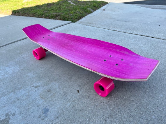 Tandheelkundig drijvend uitslag Double Kick Pink Coffin Croozer Skateboard - Etsy
