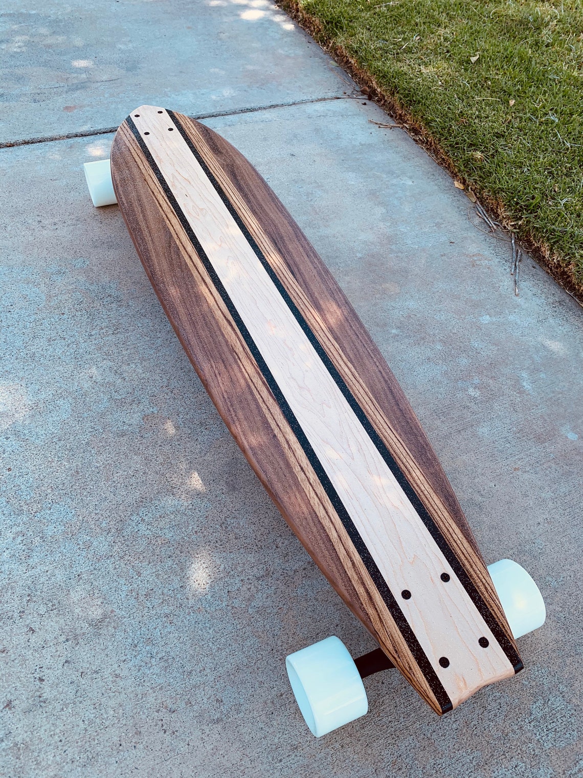 Longboard Custom Made With Various Hardwoods baker Etsy