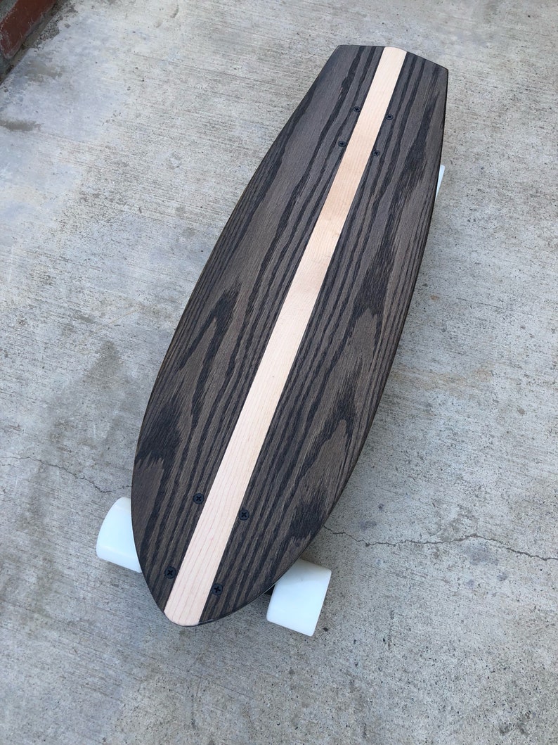 Skateboard Wood With Kicktail Hobie - Etsy