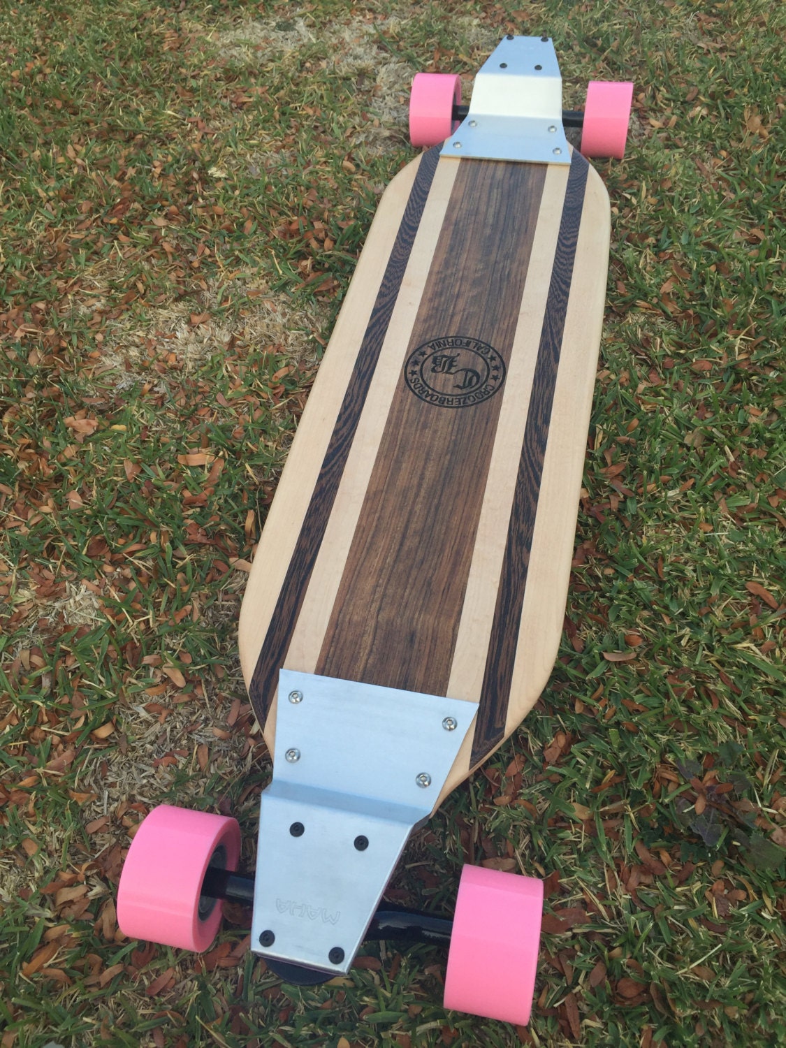 Longboard Solid Wood with Drop Plates Minna Etsy