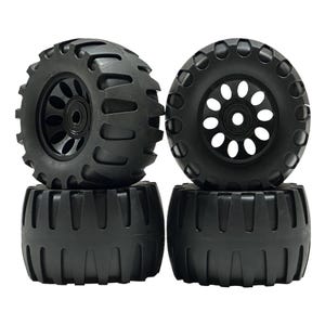 Off Road Longboard Wheels with Bearings (Set of 4)