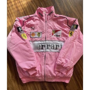 Pink racing jacket - Etsy 日本