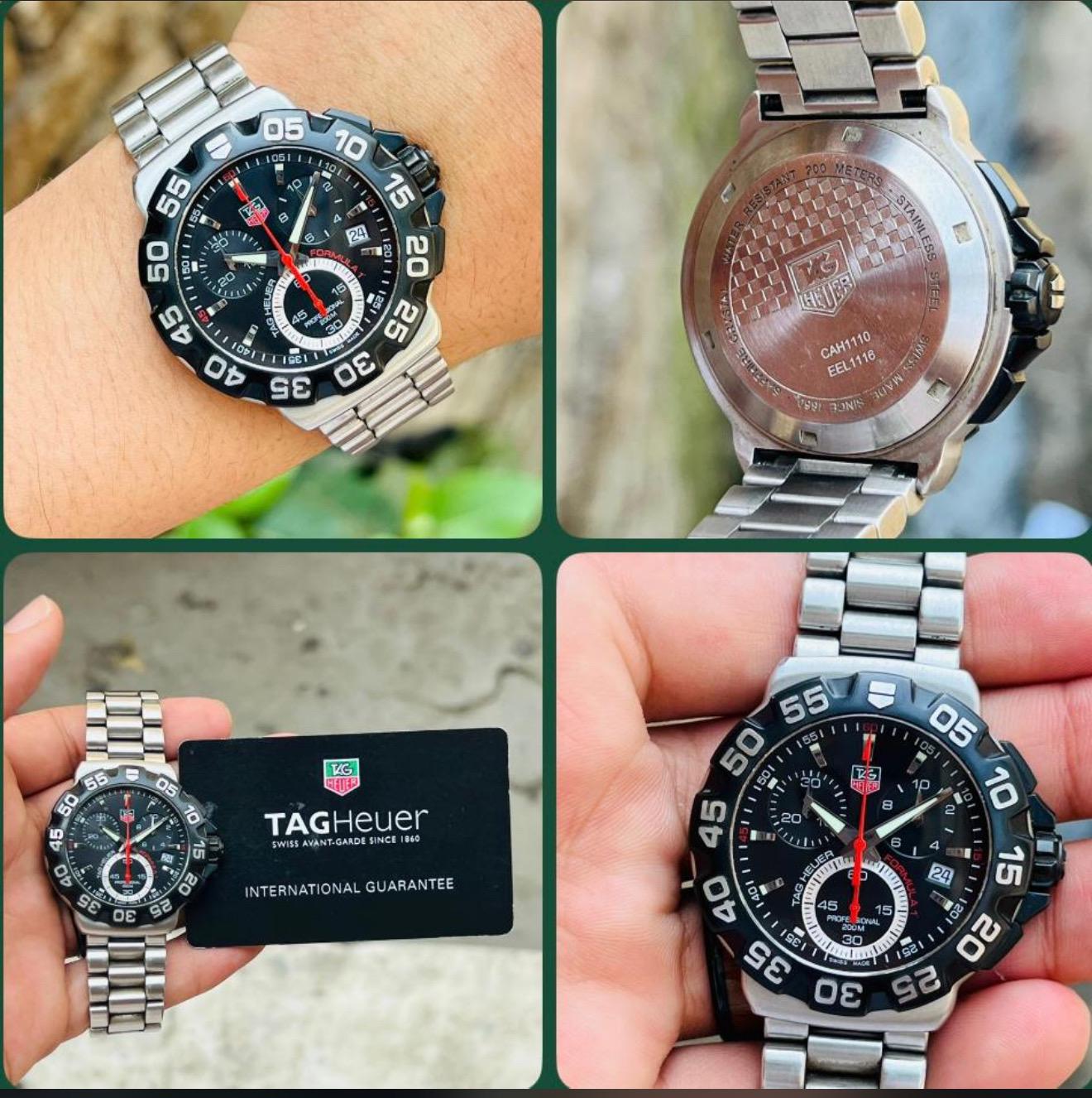 TAG Heuer • Formula 1 • 41mm Watch • CAH1110 • Just Watch and Card