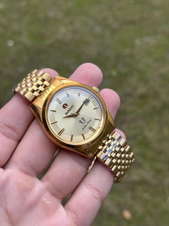 Rare Rado Golden Horse Limited Edition Automatic Watch: Golden